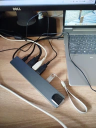 USB hub Type-C для ноутбука компьютера концентратор и юсб хаб 10 в 1 с HDMI 4K Разветвитель USB 3.0 2.0 Ethernet и RJ45 быстрый порт переходник тайп си с SD card и microSD TF card слотами адаптер для вашего ПК или MacBook фото от покупателей 3