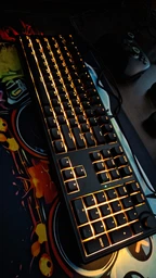 Игровая клавиатура HATOR Skyfall 100 black-black (HTK1100UA)