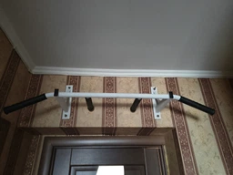 Турнік наддверний RichSport Hor-bar-107 Білий Кріплення у комплекті фото от покупателей 1