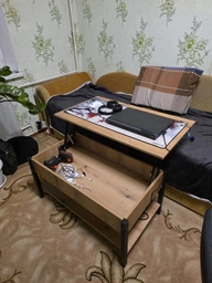 Стіл-трансформер Desk 2,0 940x540x450 Дуб Евок/Чорний (GATB14100000030)