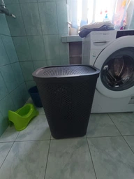 Кошик для білизни пластиковий Curver Infinity 60 л (04754) Зелений