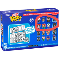 Набор игровых фигурок Bitty Pop! серии DC 4 фигурки в ассортименте (76339)