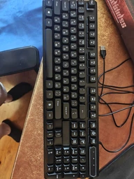 Ігрова мембранна клавіатура Voltronic USB з підсвіткою