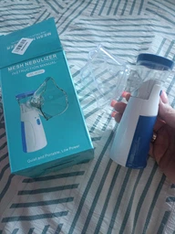 Портативный ультразвуковой ингалятор небулайзер Mesh Nebulizer для детей и взрослых, ручной для дыхательной терапии фото от покупателей 2
