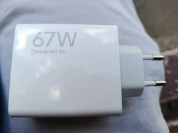 Блок живлення 67W з швидкою зарядкою USB-A мережевий зарядний пристрій Fast Charge QC4.0 PD для телефону Xiaomi, Samsung, iPhone, адаптер швидкої зарядки HyperCharger LEXEGO White (XMB-67W) фото від покупців 1