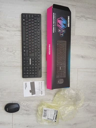 Комплект Maxxter KMS-WCM-02B-UA Wireless UA Black (KMS-WCM-02B-UA)
