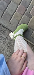 Носки кружевные с узором белые 35-41 фото от покупателей 1
