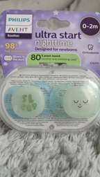 Пустышки Philips AVENT Ultra Start 0+ месяцев 2 шт (SCF075/18) фото от покупателей 8