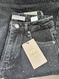 Джинсы палаццо женские Zeo Basic 4452 36 Темно-серый shop (2000999397899) фото от покупателей 3