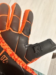 Воротарські рукавички PREDATOR PRO 7 розмір 9-15 років помаранчові фото від покупців 1