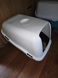 Закрытый туалет с фильтром для котов Petmax Cat Toilet Ella 57х39х38 см (3838851375063)
