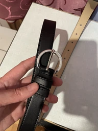 Ремень женский из натуральной кожи Laras 10FB9368-2bl 105 см Черный (ROZ6501064402)