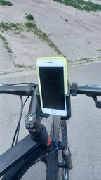 Вело-мото тримач для телефону ACEFAST D58 на кермо (на затиску) 360 градусів для Мотоцикла/скутера/велосипеда Чорний фото от покупателей 2
