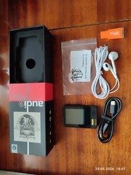 MP3 плеєр Rock Star M16 1.8" Bluetooth 5.2 Hi-Fi 32Gb із зовнішнім динаміком металевий