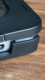 Противоударный чехол с подставкой CasePro Hard Shell Case Black для MacBook Pro 16” M5 | M4 | M3 | M2 | M1 (2021-2026)