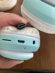Наушники c кошачьими ушками CAT BL 4.2 c RGB подсветкой и MP3 плеером MicroSD, FM Зеленые фото от покупателей 2
