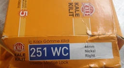 Врізний корпус замку KALE 251 WC 44мм хром
