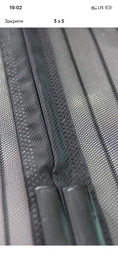 Москітна сітка на магнітах Magic Mesh 100x210 см чорна для дверей, антимоскітна шторка на магнітах, магнітна москітна сітка від насекомих для будинку дачі балкона веранда