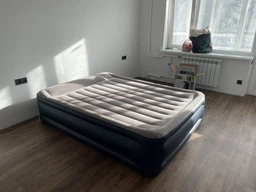 Надувне ліжко Intex 64132, 99 х 191 х 42 см, вбудований електронасос. Односпальне
