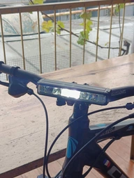 Велосипедная LED фара велосипедный фонарь передний велофара аккумуляторная на руль фото от покупателей 2