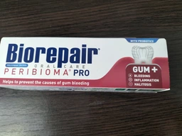 Зубна паста Biorepair Peribioma Pro 75 ml для лікування та профілактики захворювання ясен та слизової оболонки