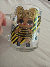 Кружка стеклянная Green Tea L.O.L. Surprise! Queen Bee 200 мл (07с1335)