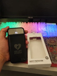 Повербанк Heart Power 20000 мА·ч 22.5 Вт Li-Polymer USB-C фото от покупателей 14