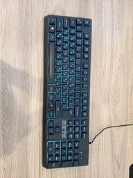 Клавиатура проводная RZTK Membrana RGB USB Black фото от покупателей 2