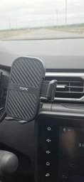 Універсальний автотримач для телефона у вентиляційну решітку в автомобіль D46-G фото від покупців 2
