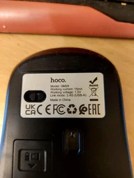 Миша Hoco GM28 White/Grey [136149] фото від покупців 2