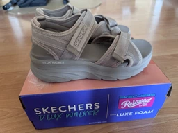 Женские сандалии Skechers 163585 TPE 39 (9US) 26 см Бежевые (199252146830) фото от покупателей 5