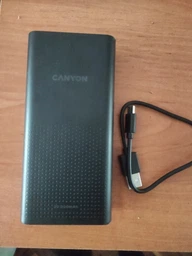 Портативная батарея Canyon PB-2001 Power bank Li-Pol Input 5V/2A Output 5V/2.1A(Max) 20000mAh Black