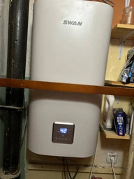 Бойлер Swan SFB-50w2 плоский slim 50л с WIFI и сухим ТЭНом 2кВт фото от покупателей 5