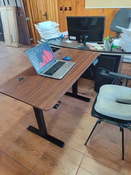 Стіл з електро-регулюванням висоти 120 X 60 см Flexi Desk Black Carbon 27991