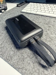 Портативный повербанк Anker 20000 mAh 45W с 2 встроенными кабелями USB-C, быстрая зарядка PD и LED дисплей, Power Bank для телефона, планшета, ноутбука фото от покупателей 2