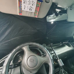 Автомобильная солнцезащитная шторка зонтик для лобового стекла авто 140 x 80 см JoyPoint + чехол 140 x 80 см (JPPAR02) фото от покупателей 1