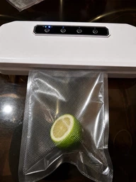 Профессиональный вакууматор для еды Vacuum Sealer Container, 120 Вт вакуумный упаковщик, вакуматор для продуктов с функцией вакумирование внешних контейнеров, Silver фото от покупателей 2