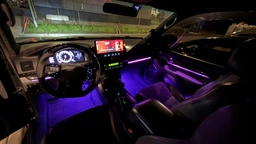 Підсвітка салону авто двозонова Ambient Symphony Rgb 18в1 преміальної якості фото від покупців 4