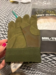 Перчатки L Олива Mil-Tec ARMY GLOVES OLIV L (12521001-904-L) фото от покупателей 2