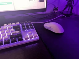 Бездротова ATTACK SHARK X3 Фіолетова Ігрова Мишка PAW3395 для ПК Радіоканал / Bluetooth