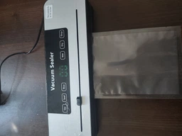 Вакууматор бытовой Vacuum Sealer для продуктов – кухонный вакуумный упаковщик для дома фото от покупателей 2