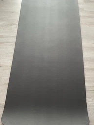 Коврик для йоги, пилатеса и фитнеса EasyFit EF-19192-BK, противоскользящий, NBR, Черный, 180×61×1 см.