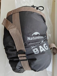 Спальний мішок кокон з капюшоном Naturehike U150 NH20MSD07, (11°C), лівий, коричневий фото від покупців 2