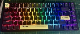 Дротова ігрова клавіатура Onikuma G52 с RGB підсвічуванням Black