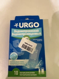 Пластир URGO Водонепроникний 10 шт (29348)