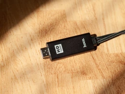 Кабель-перехідник Hoco UA14 універсальний USB - Lightning - HDMI, 2 м фото від покупців 7