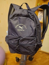 Рюкзак спортивный тканевый 20 л вмещает формат А4 Puma Phase Elevated Class Backpack 09173401 Синий (4069156960435)