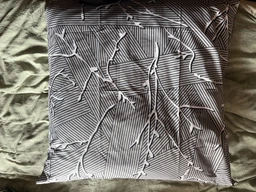 Наволочка Бязь Pictures of frost 40*60 см Светло серый