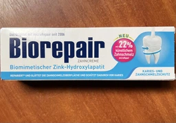 Зубна паста Biorepair Biomimetischer Zink-Hydroxylapatit Абсолютний захист та відновлення Advanced з