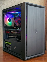 Корпус 1STPLAYER B5-M-BK-3F Black